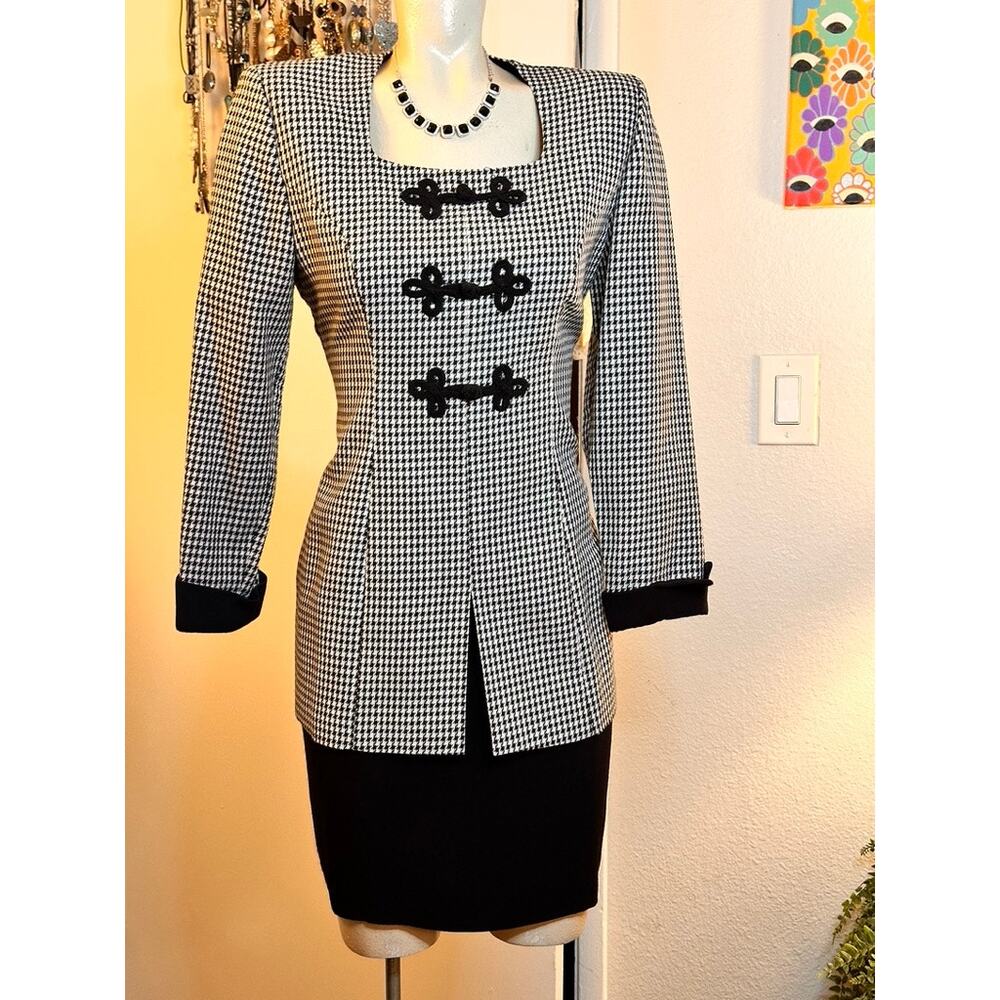 Vintage Houndstooth Dress from Positive Attitude